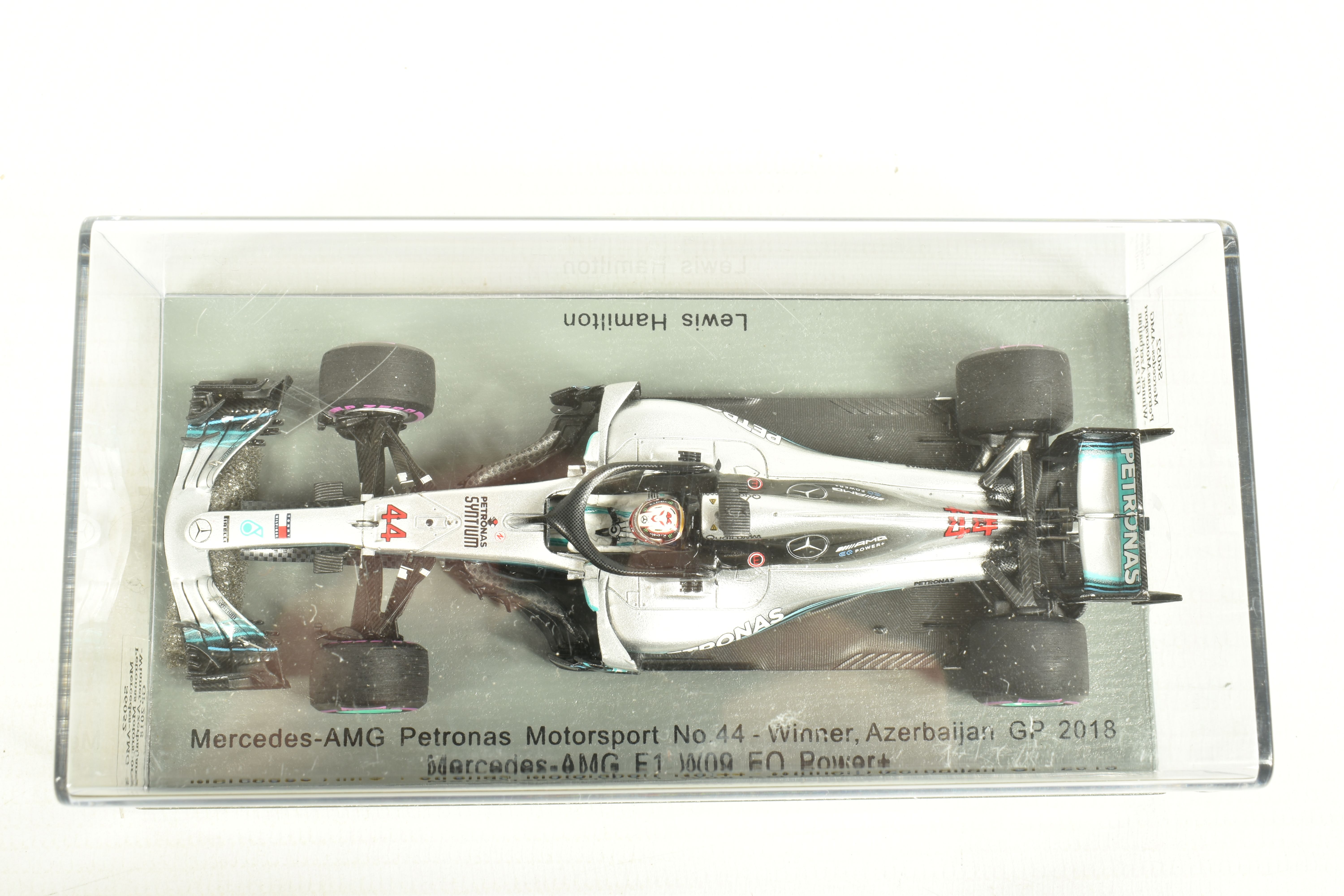 SIX SPARK 1.43 SCALE DIECAST MODELS, to include a Mercedes, AMG Mexican GP 2017, model no. S5054, - Image 5 of 13