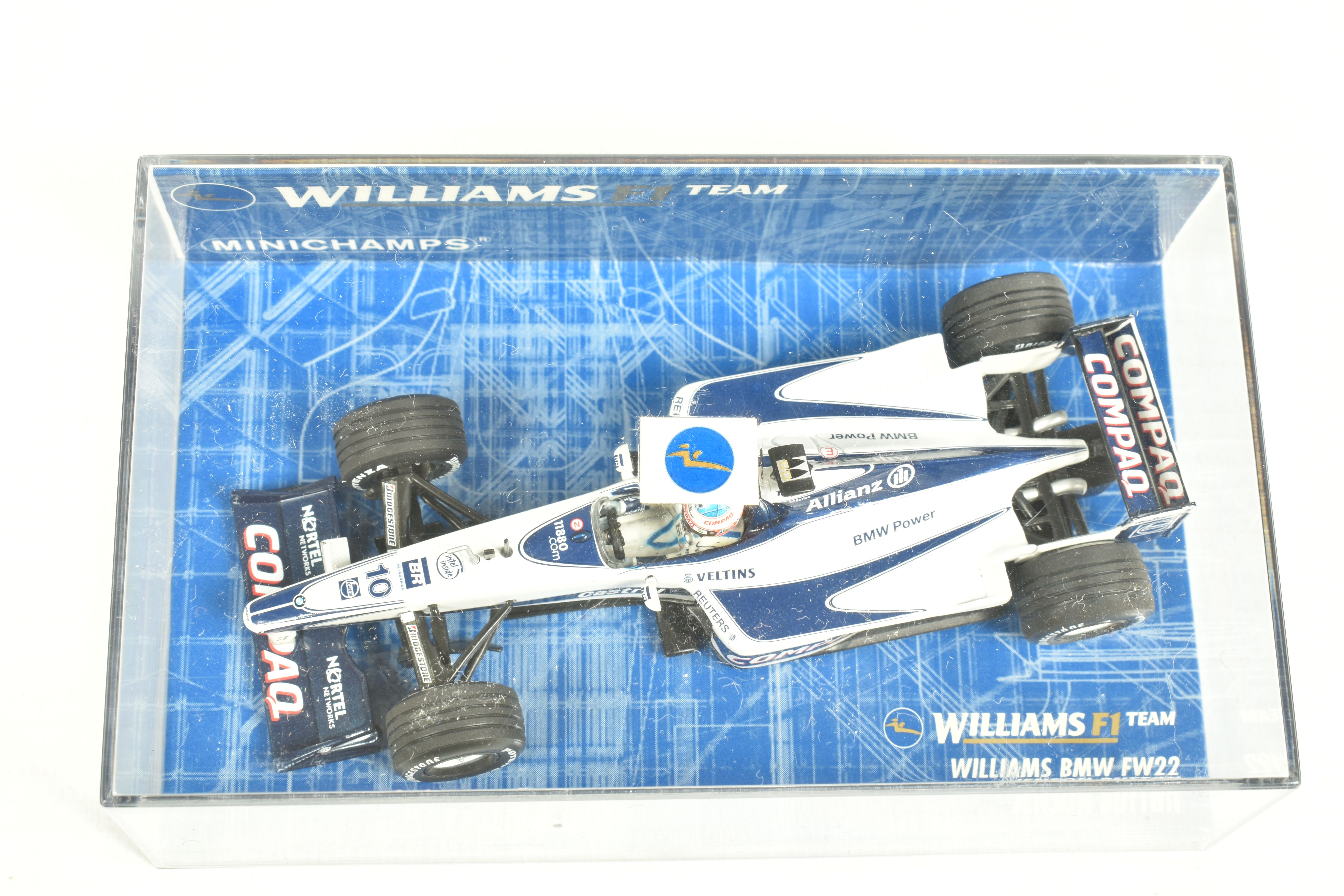 SEVEN MINICHAMP 1.43 SCALE DIECAST MODELS, to include a Williams F1 BMW RW26 JP Montoya, model no. - Image 4 of 16