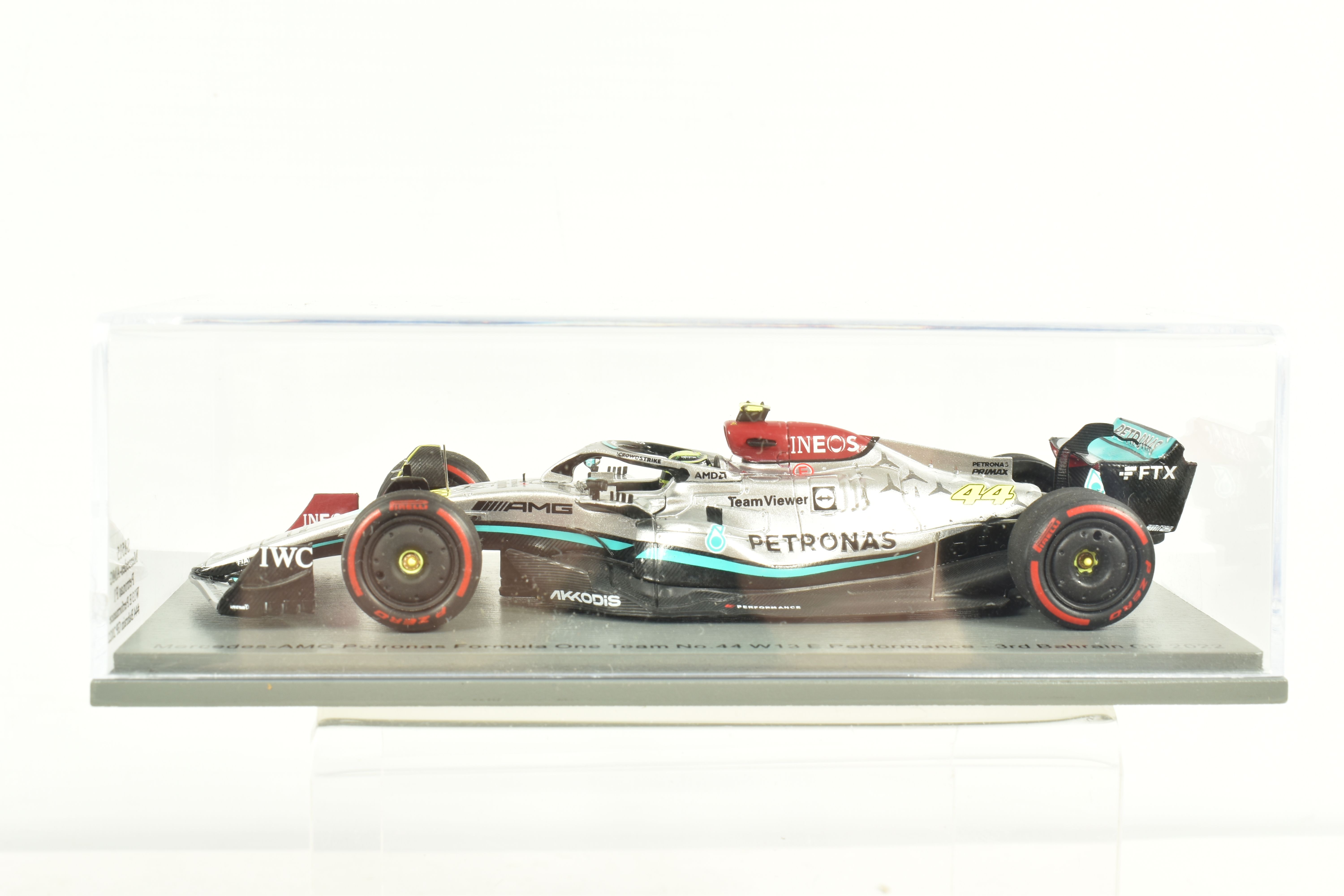 SIX SPARK 1.43 SCALE DIECAST MODELS, to include a Mercedes, AMG Mexican GP 2017, model no. S5054, - Image 6 of 13