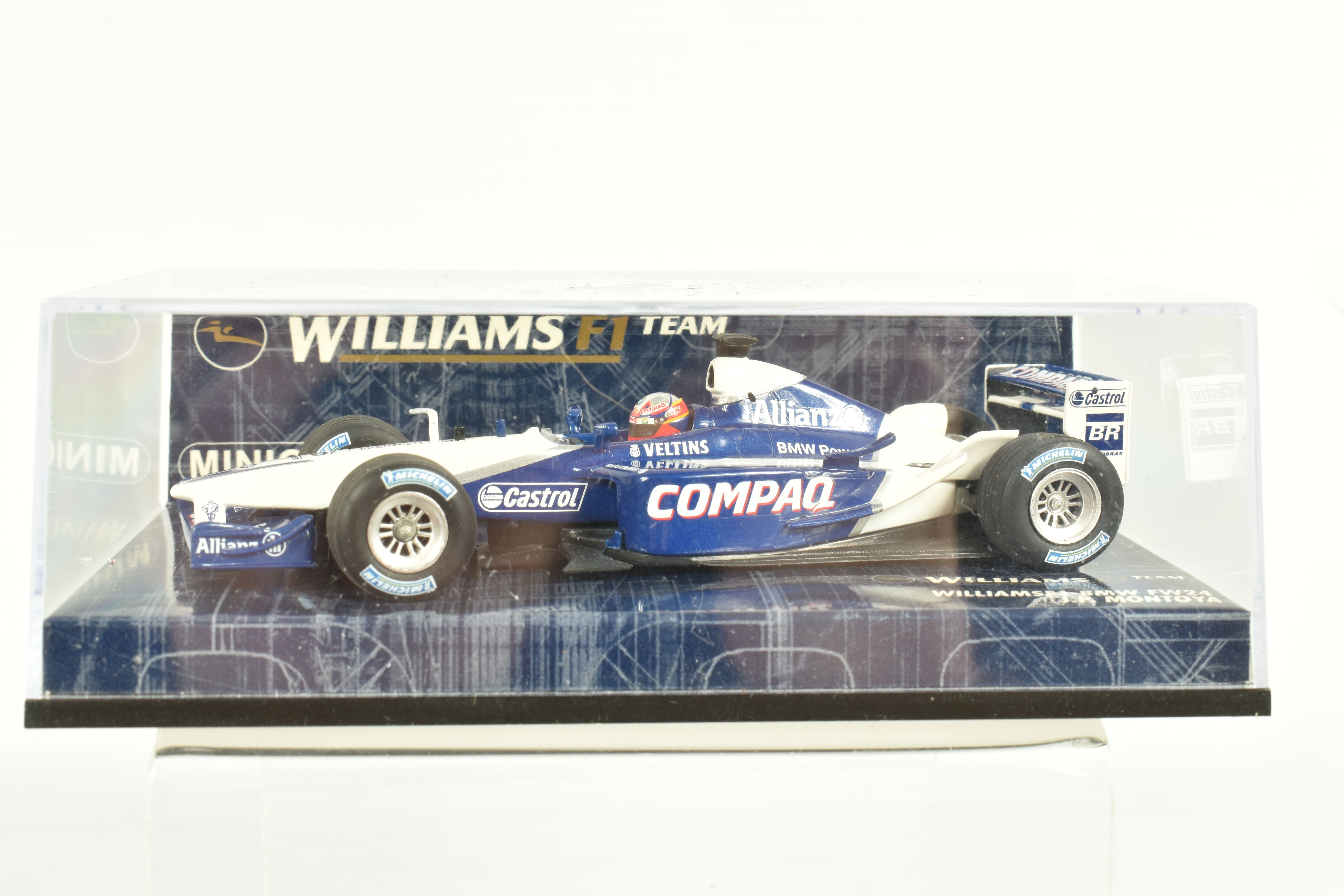 SEVEN MINICHAMP 1.43 SCALE DIECAST MODELS, to include a Williams F1 BMW RW26 JP Montoya, model no. - Image 11 of 16