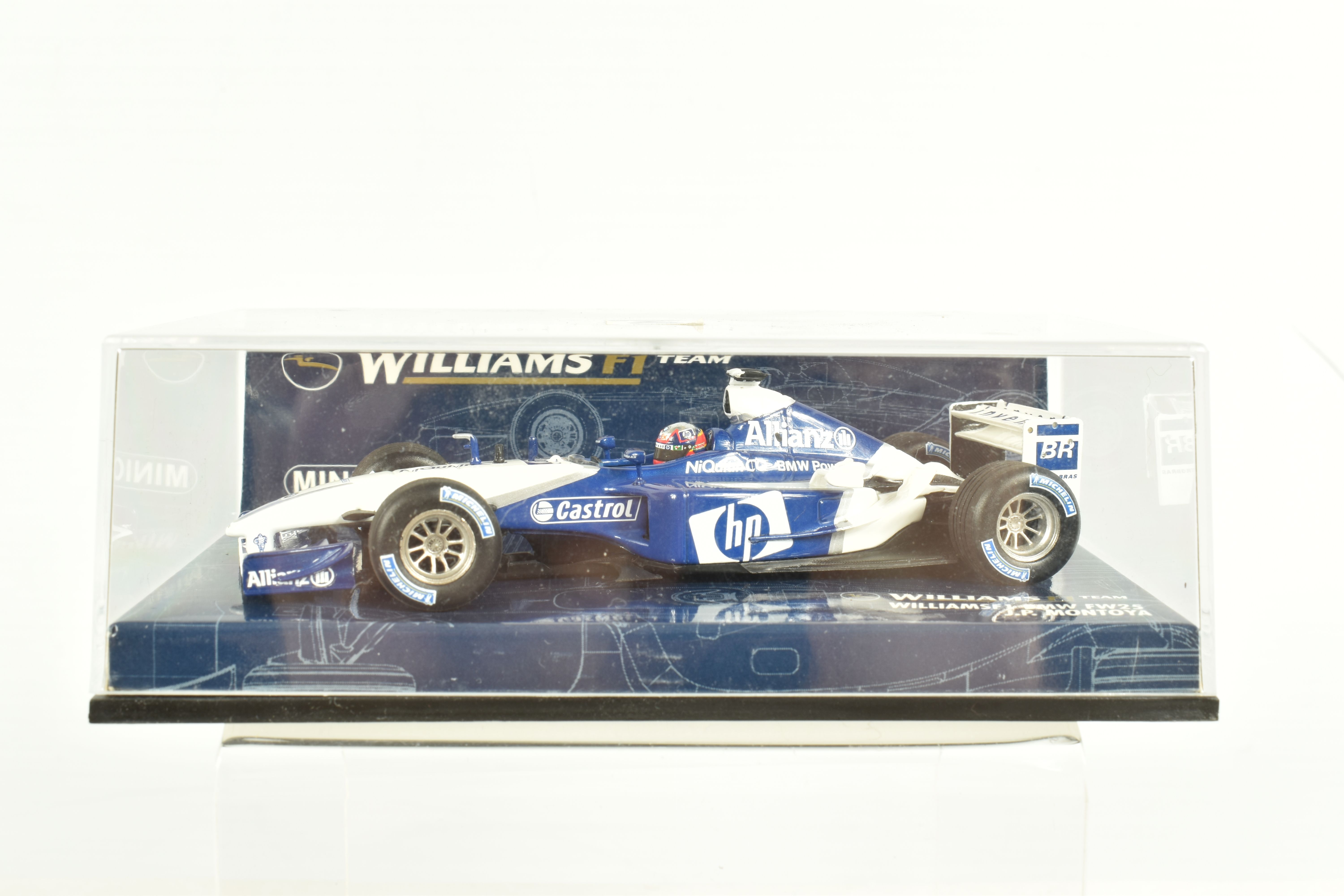 SEVEN MINICHAMP 1.43 SCALE DIECAST MODELS, to include a Williams F1 BMW RW26 JP Montoya, model no. - Image 7 of 16