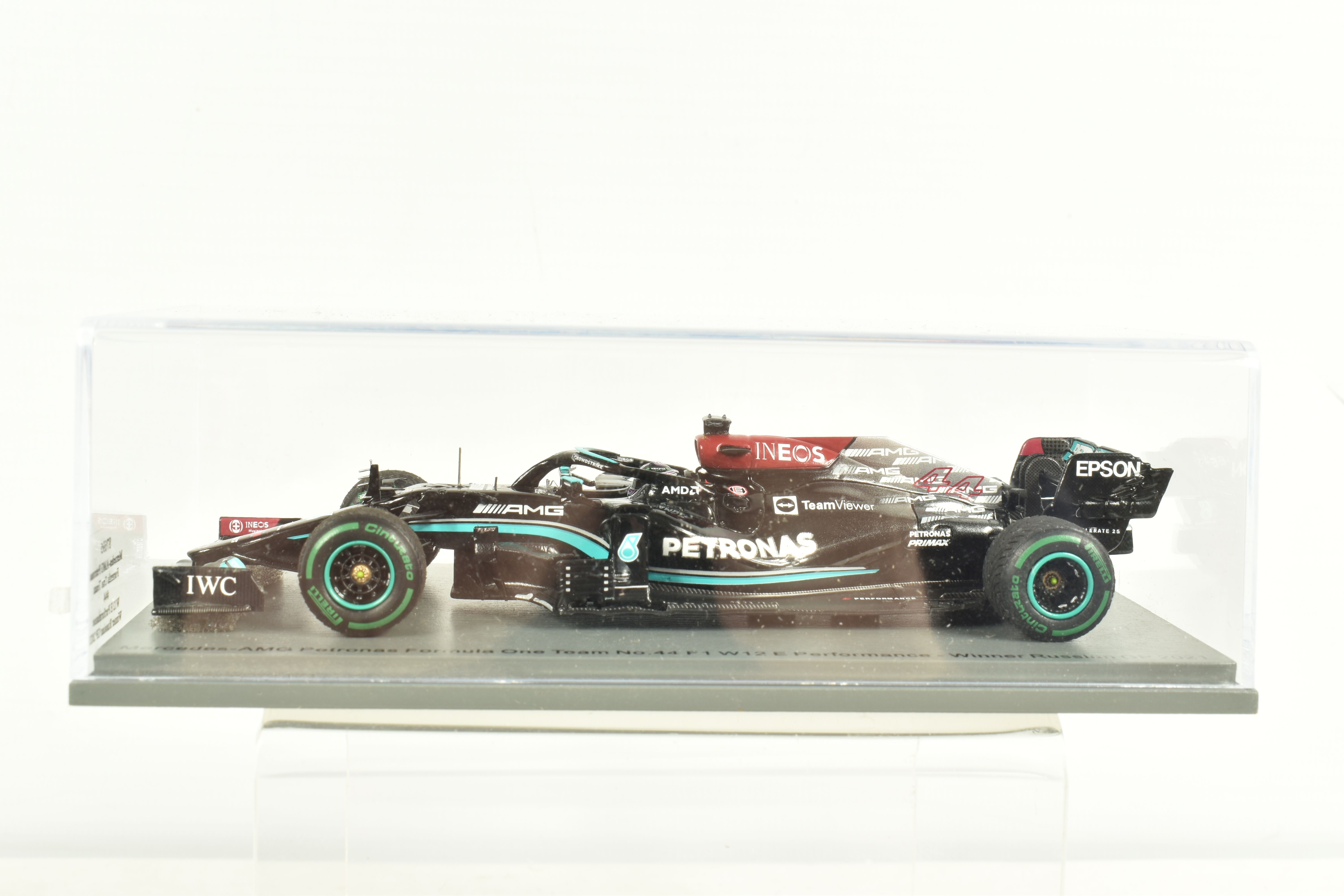 SIX SPARK 1.43 SCALE DIECAST MODELS, to include a Mercedes, AMG Mexican GP 2017, model no. S5054, - Image 8 of 13