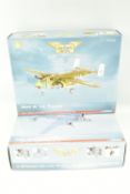 TWO BOXED LIMITED EDITION 1:72 SCALE CORGI AVIATION ARCHIVE WAR IN TEH PACIFIC MODEL MILITARY