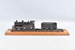 A KIT BUILT O GAUGE L.N.W.R. 'GEORGE THE FIFTH' CLASS 4-4-0 LOCOMOTIVE, No.5000, L.N.W.R. lined