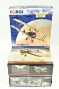 THREE BOXED LIMITED EDITION 1:48 SCALE CORGI AVIATION ARCHIVE DIECAST MODEL AIRCRAFTS, the first a
