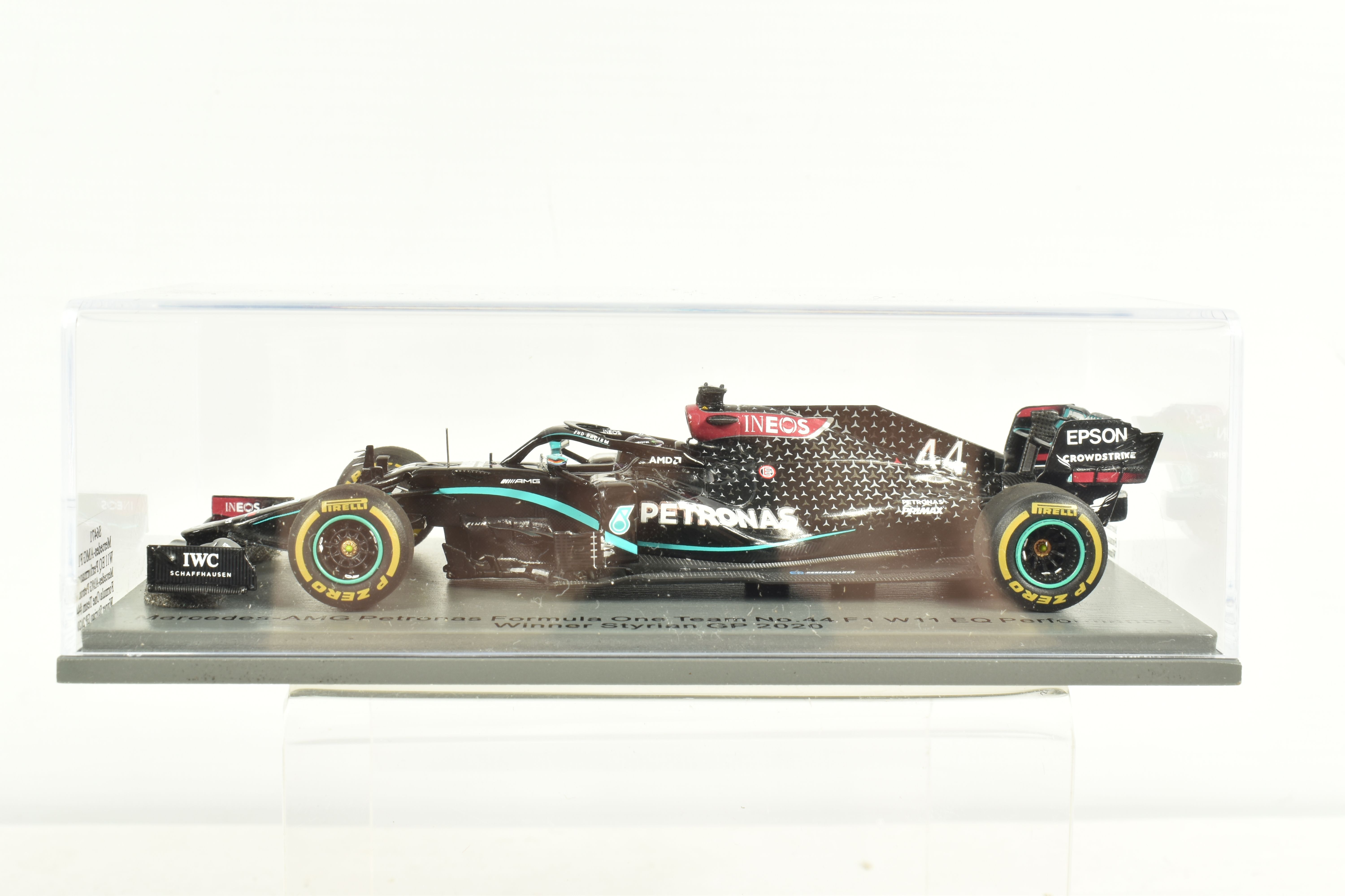 SIX SPARK 1.43 SCALE DIECAST MODELS, to include a Mercedes, AMG Mexican GP 2017, model no. S5054, - Image 12 of 13