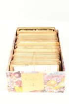 STEREOSCOPIC CARDS:- A BOX OF CONTAINING APPROXIMATELY SEVENTY CARDS OF BRITISH SOCIAL HISTORY AND