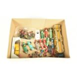 A QUANTITY OF UNBOXED AND ASSORTED PLAYWORN DIECAST VEHICLES, to include a quantity of Corgi,