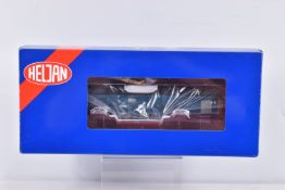 A BOXED OO GAUGE HELJAN RAILWAY MODEL LOCOMOTIVE, Class 17, no. D8523 in blue with full yellow ends,