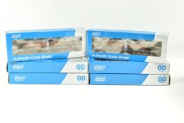 SIX BOXED OO GAUGE DAPOL WAGONS, to include two Silver Bullet NACCO livery, no. 3780 7898 042-2 -
