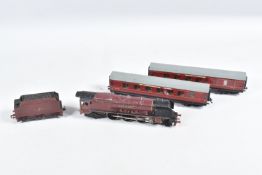 AN UNBOXED HORNBY DUBLO DUCHESS CLASS LOCOMOTIVE AND TENDER, 'City of London' No.46245, B.R.