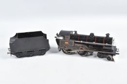 A BING FOR BASSETT-LOWKE CLOCKWORK O GAUGE LOCOMOTIVE, 'George the Fifth', No.2663, L.N.W.R. lined