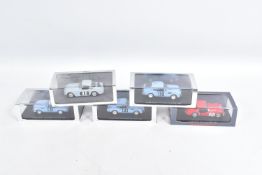 FIVE BOXED SPARK MODEL VEHICLES, the first a Triumph Spitfire no.141 Monte Carlo Rally 1965,S.