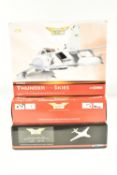 THREE BOXED CORGI AVIATION ARCHIVE 1:72 SCALE MODEL AIRCRAFTS, to include a HS Buccaneer No. 208 Sqn