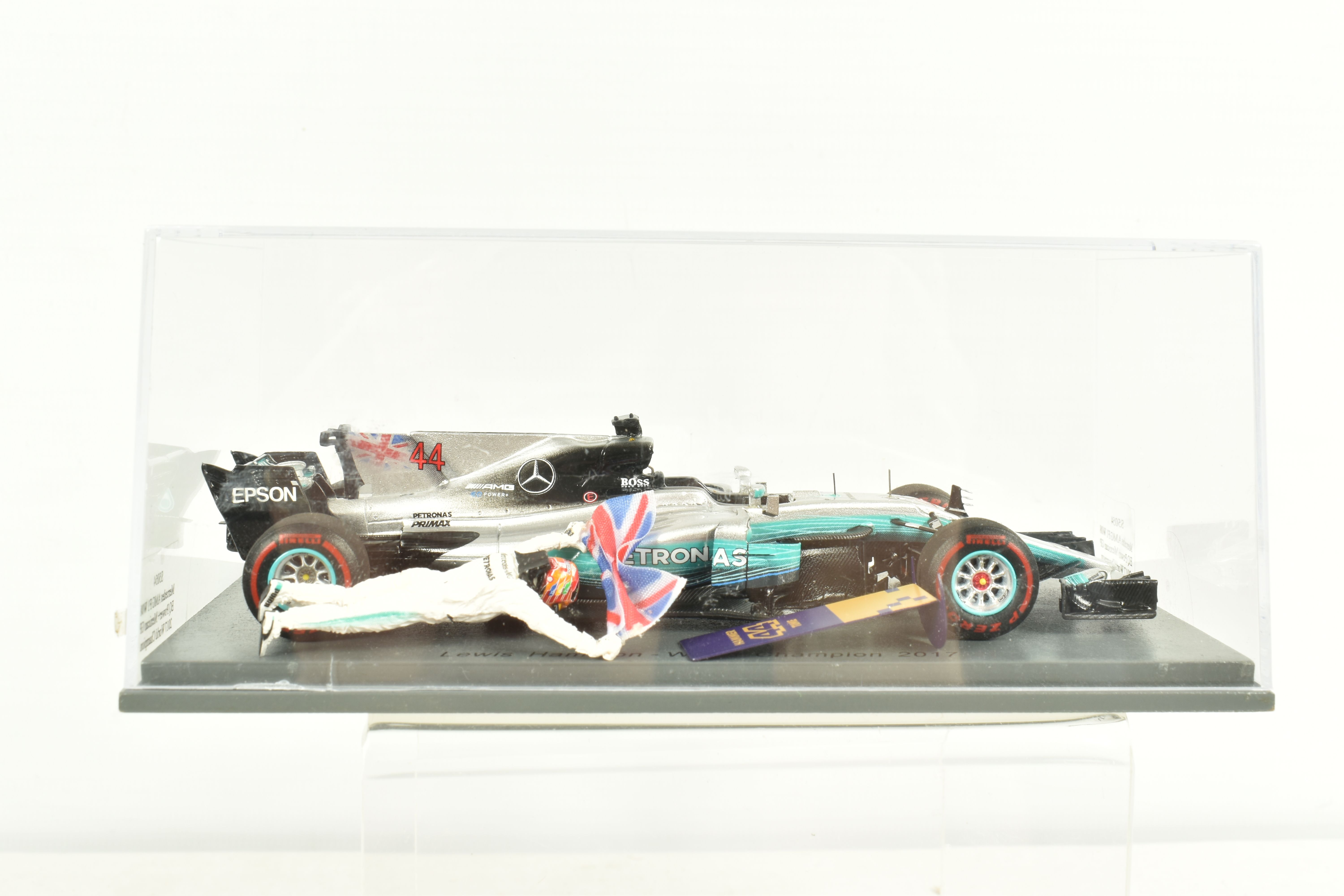 SIX SPARK 1.43 SCALE DIECAST MODELS, to include a Mercedes, AMG Mexican GP 2017, model no. S5054, - Image 2 of 13