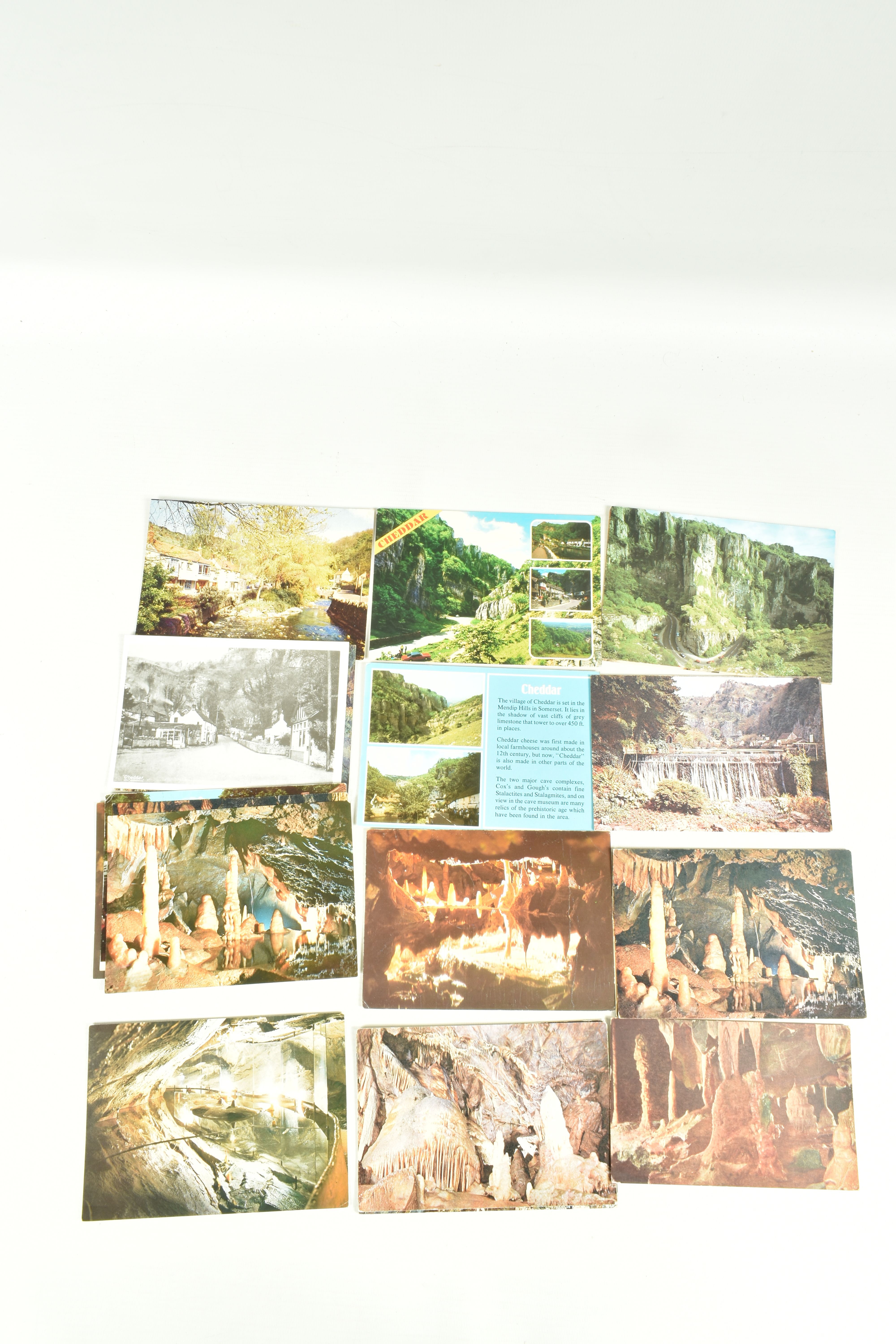 A LARGE COLLECTION OF POSTCARDS, APPROXIMATELY 650-700 of Cheddar, Somerset, these are spanning - Image 9 of 9