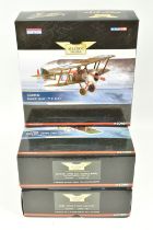 THREE BOXED LIMITED EDITION 1:48 SCALE CORGI AVIATION ARCHIVE DIECAST MODEL AIRCRAFTS, the first