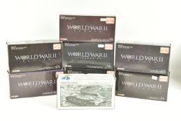 EIGHT BOXED CORGI 1:50 SCALE SERIES 1 WORLD WAR II COLLECTIONS, to include an Adversaries Panther
