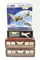 FOUR BOXED LIMITED EDITION 1:72 SCALE CORGI AVIATION ARCHIVE DIECAST MODEL AIRCRAFTS, the first is a