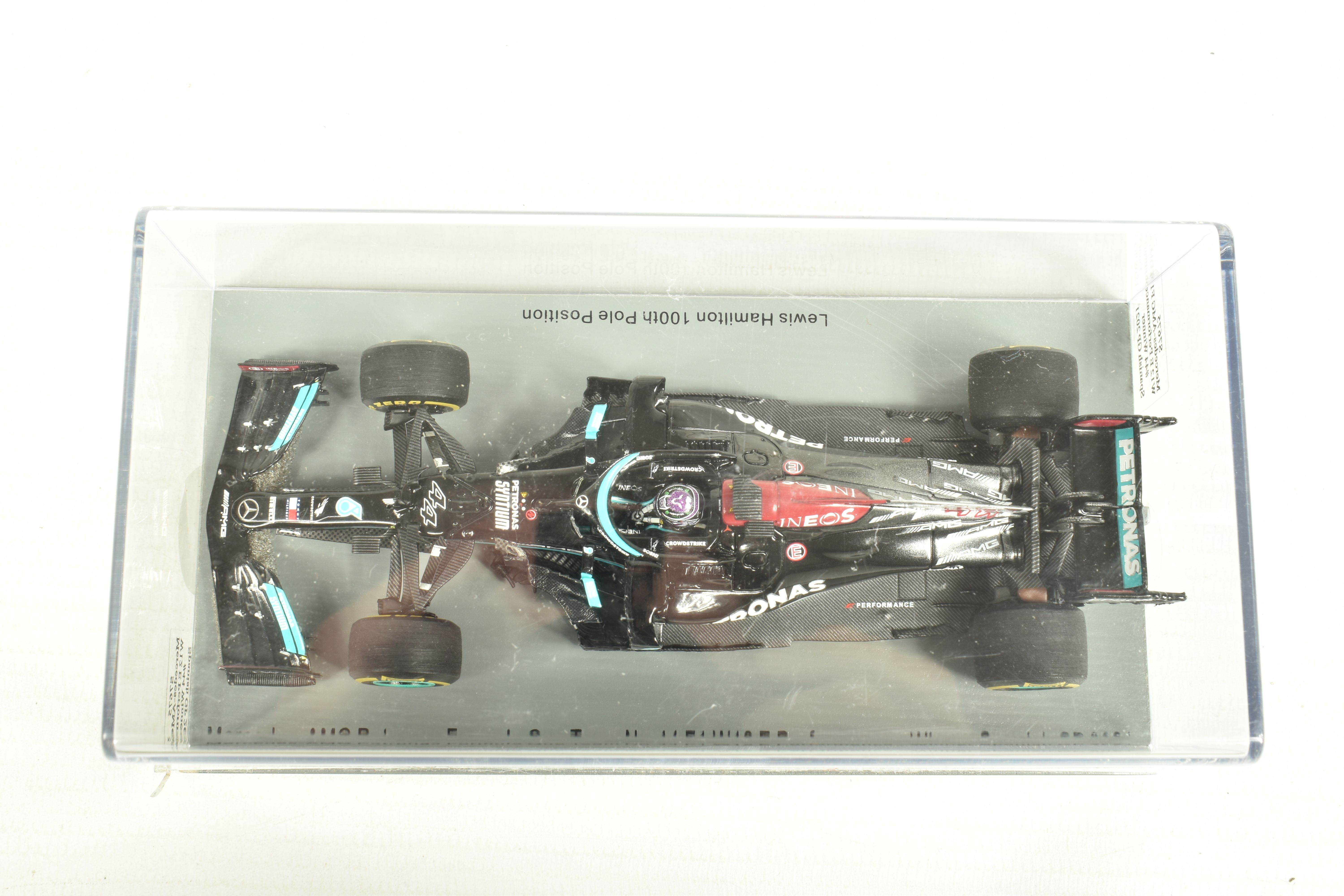 SIX SPARK 1.43 SCALE DIECAST MODELS, to include a Mercedes, AMG Mexican GP 2017, model no. S5054, - Image 11 of 13