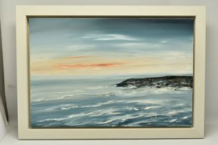 LYNNE TIMMINGTON (BRITISH CONTEMPORARY) 'ASSENS', an impressionist style Danish coastal landscape,