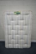 A DREAMLAND BEDS 4FT6 ORTHOPAEDIC MATTRESS (condition report: general signs of usage)
