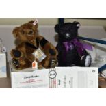 TWO BOXED LIMITED EDITION STEIFF TEDDY BEARS, comprising The Queen Elizabeth II Memorial Bear, a