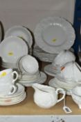 COALPORT 'COUNTRY WARE' PART DINNER SERVICE, comprising of eight of the following - dinner plates,