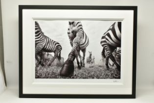 ANUP SHAH (KENYAN CONTEMPORARY) 'ONWARD', a signed limited edition photographic print depicting a
