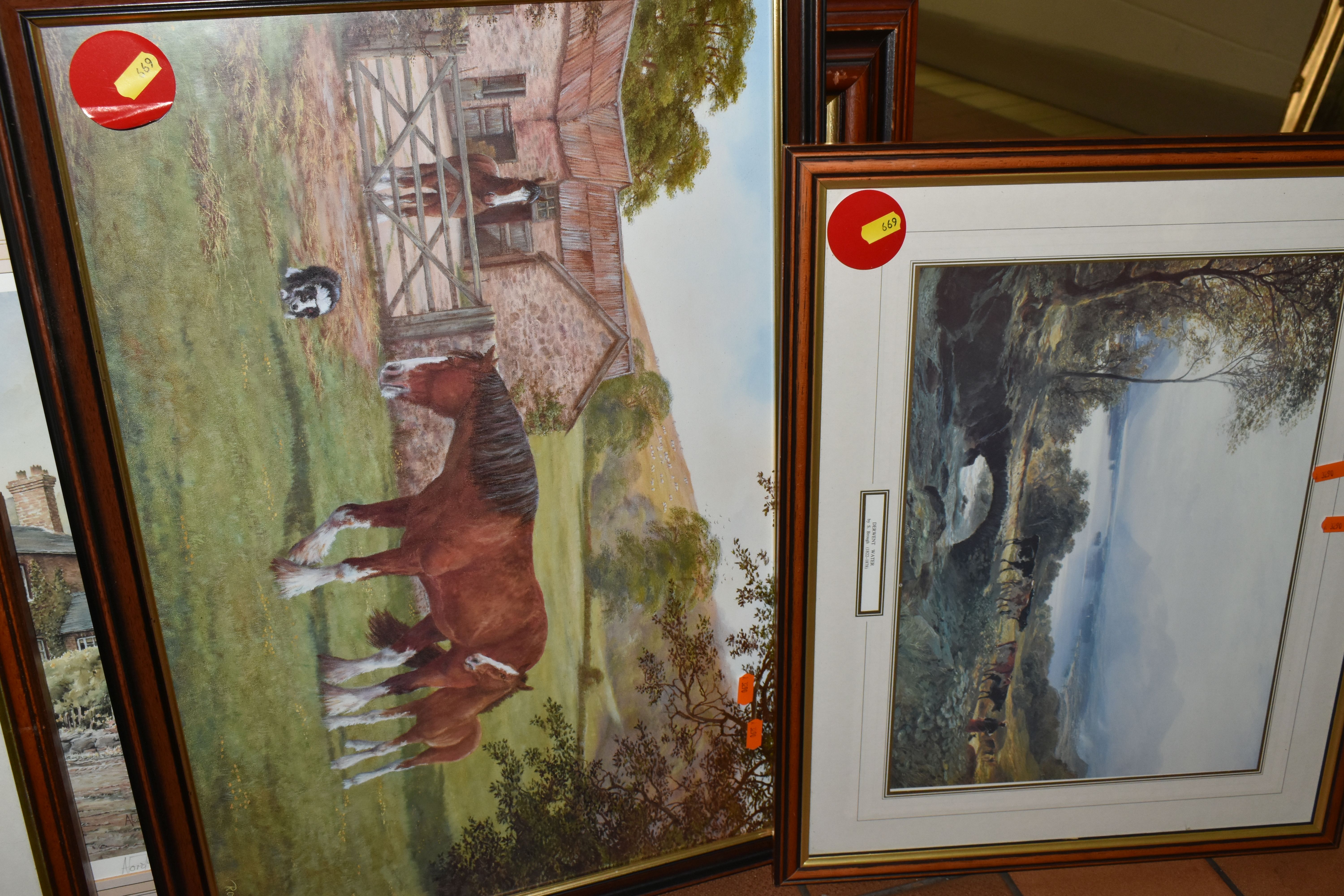 A QUANTITY OF MODERN PRINTS OF ANIMALS AND COUNTRYSIDE SCENES, including a limited edition print - Image 2 of 4