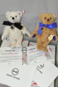 TWO BOXED LIMITED EDITION STEIFF TEDDY BEARS, comprising The Steiff Black Diamond Bear, a Danbury