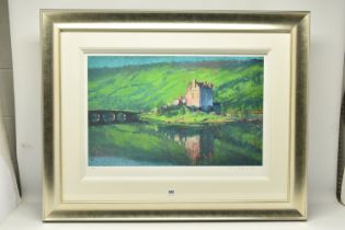 ROLF HARRIS (AUSTRALIA 1930-2023) 'REFLECTION, EILEAN DONAN CASTLE' a signed limited edition print