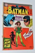 BATMAN NO. 181 DC COMIC, first appearance of Poison Ivy, some pages are loose but are all