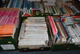 FIVE BOXES OF BOOKS & MAPS to include a large quantity of Ordnance Survey Maps, Travel Guides,