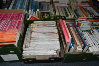 FIVE BOXES OF BOOKS & MAPS to include a large quantity of Ordnance Survey Maps, Travel Guides,