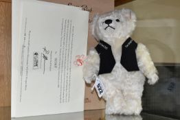 A BOXED STEIFF LIMITED EDITION 'STEIFF CLUB EVENT TEDDY BEAR 2002', no.420337, limited edition no.