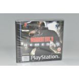 RESIDENT EVIL 3 NEMESIS PLAYSTATION GAME FACTORY SEALED, seal is unbreeched, box has some minor