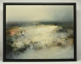 NEIL NELSON (BRITISH 1977) 'NORTHERN RISE', an abstract study, signed bottom right, signed and