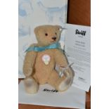 A BOXED STEIFF 'TEDDY BEAR REPLICA 1948', no.403163, ltd ed no.679/1000, blonde alpaca, height 29cm,