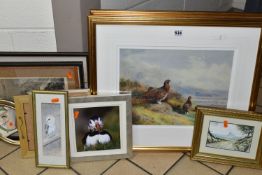TWO LIMITED EDITION PRINTS AFTER ARCHIBALD THORBURN, comprising 'Above Loch Maree' and 'Ptarmigan in