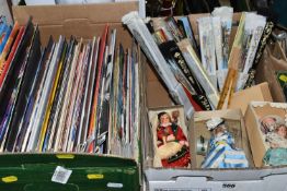 TWO BOXES OF MUSICAL THEATRE PROGRAMMES AND SUNDRIES, to include over sixty Musical Theatre