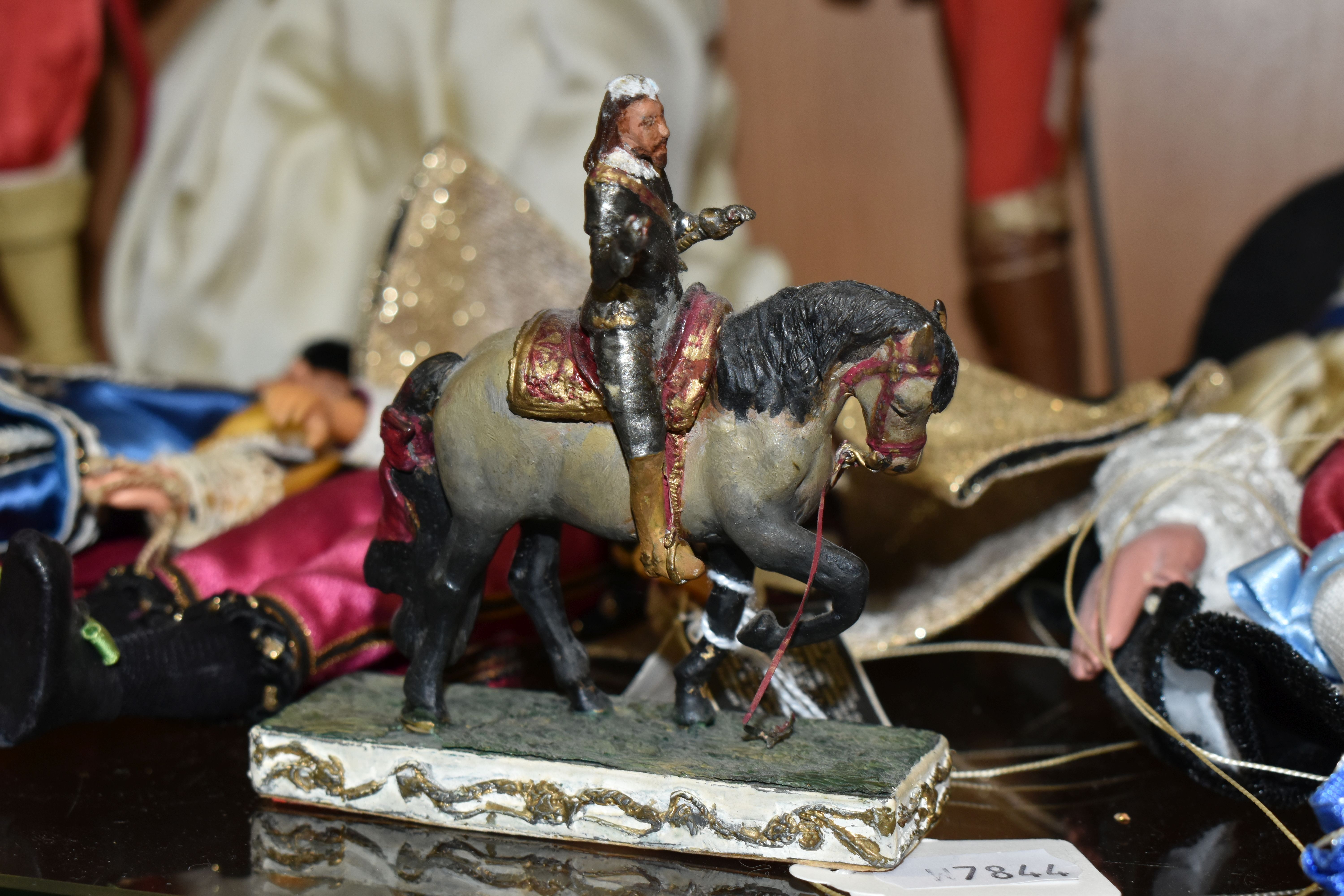 A COLLECTION OF KING CHARLES I THEMED PUPPETS AND DOLLS, ETC, including Devereaux Models of - Image 12 of 12