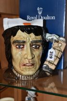 A ROYAL DOULTON LIMITED EDITION 'FRANKENSTEIN'S MONSTER' CHARACTER JUG, D7052 - 1125/2500, with
