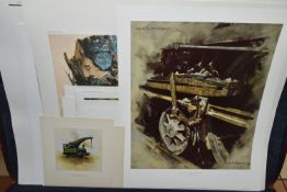 A PORTFOLIO OF FIFTY LIMITED AND OPEN EDITION PRINTS, to include four Cyrus Cuneo (1879-1916)