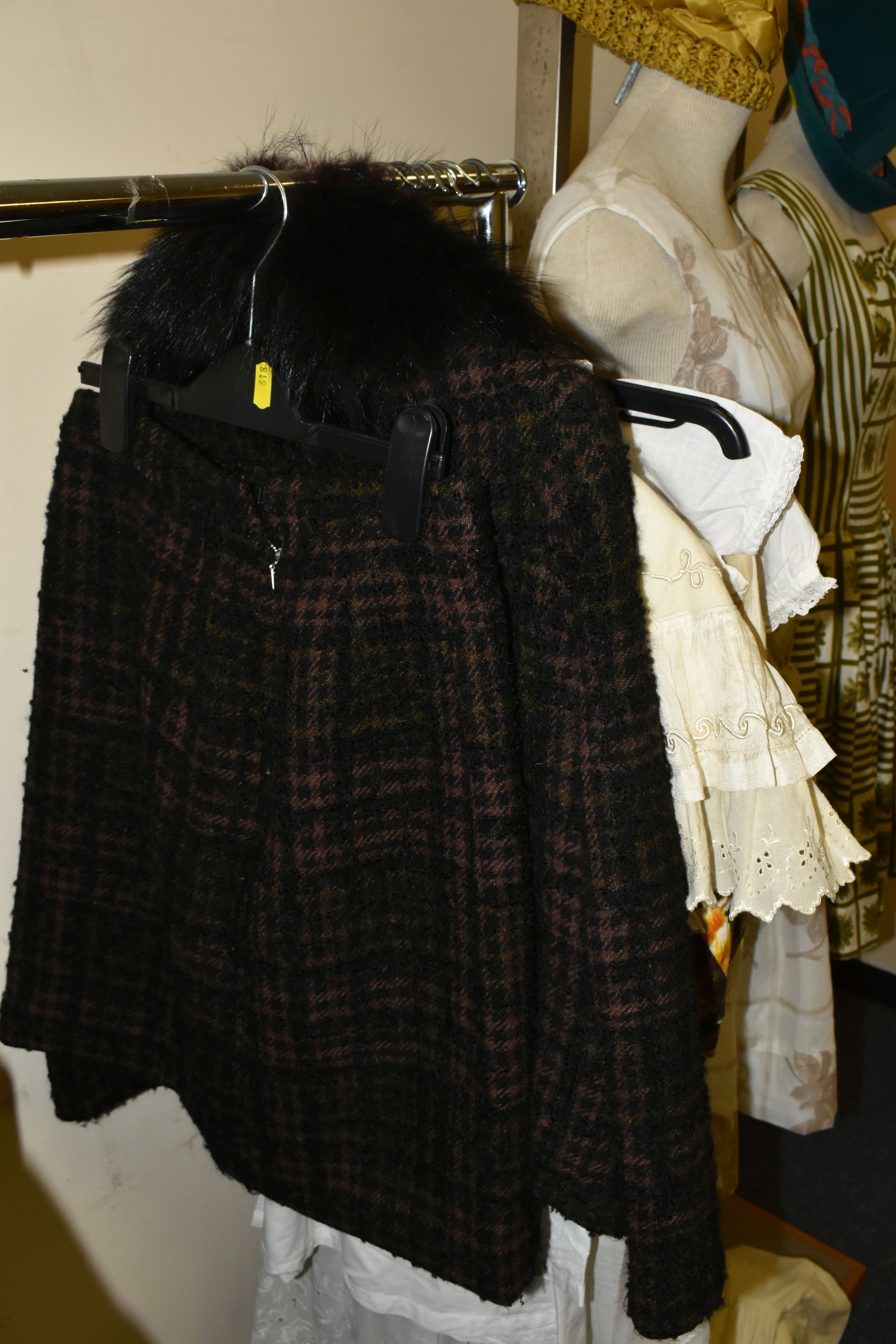 A COLLECTION OF EARLY 20TH CENTURY BABY CLOTHES AND MID TWENTIETH CENTURY DRESSES, comprising - Image 4 of 14