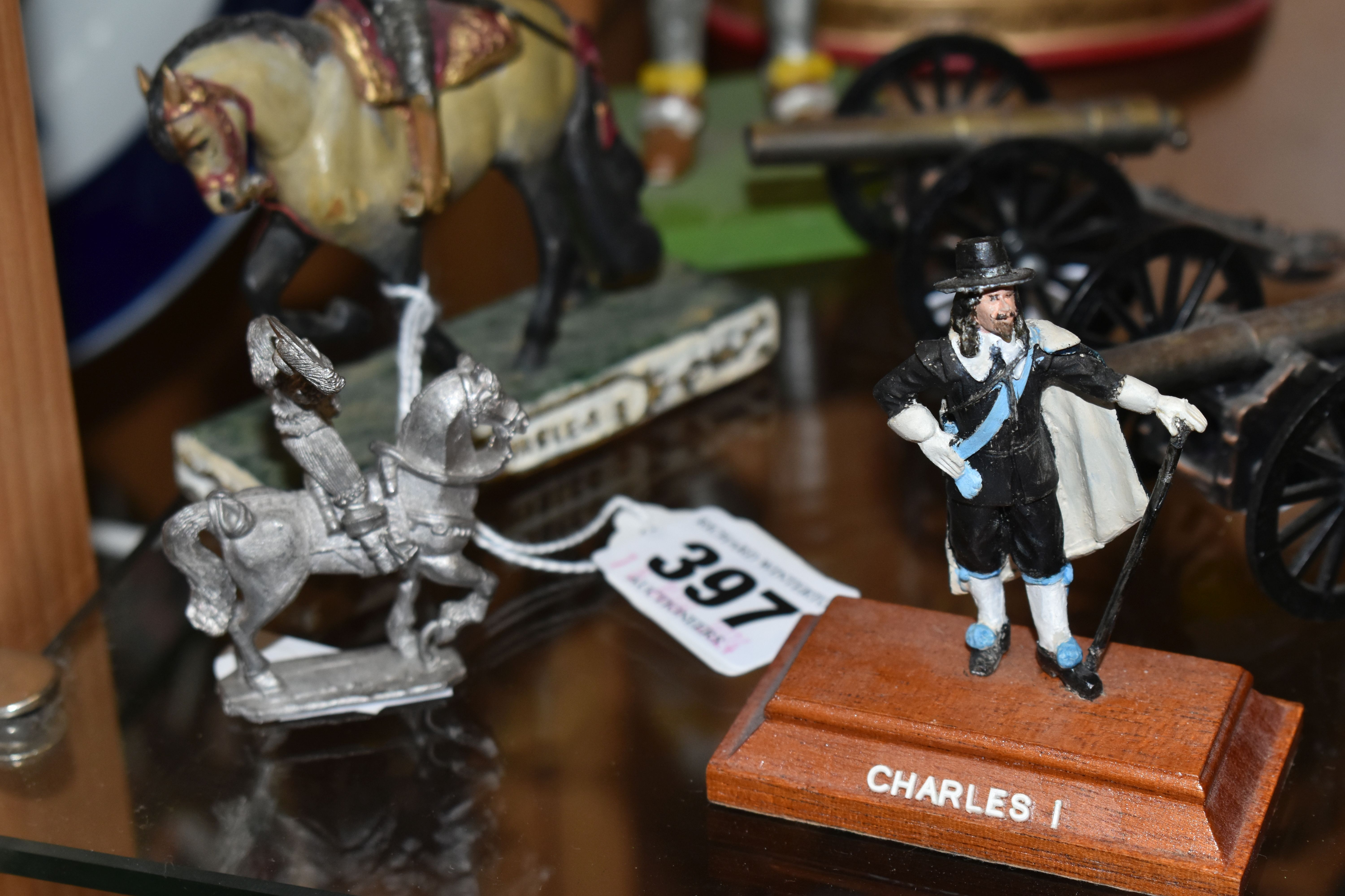A COLLECTION OF KING CHARLES I THEMED PUPPETS AND DOLLS, ETC, including Devereaux Models of - Image 6 of 12