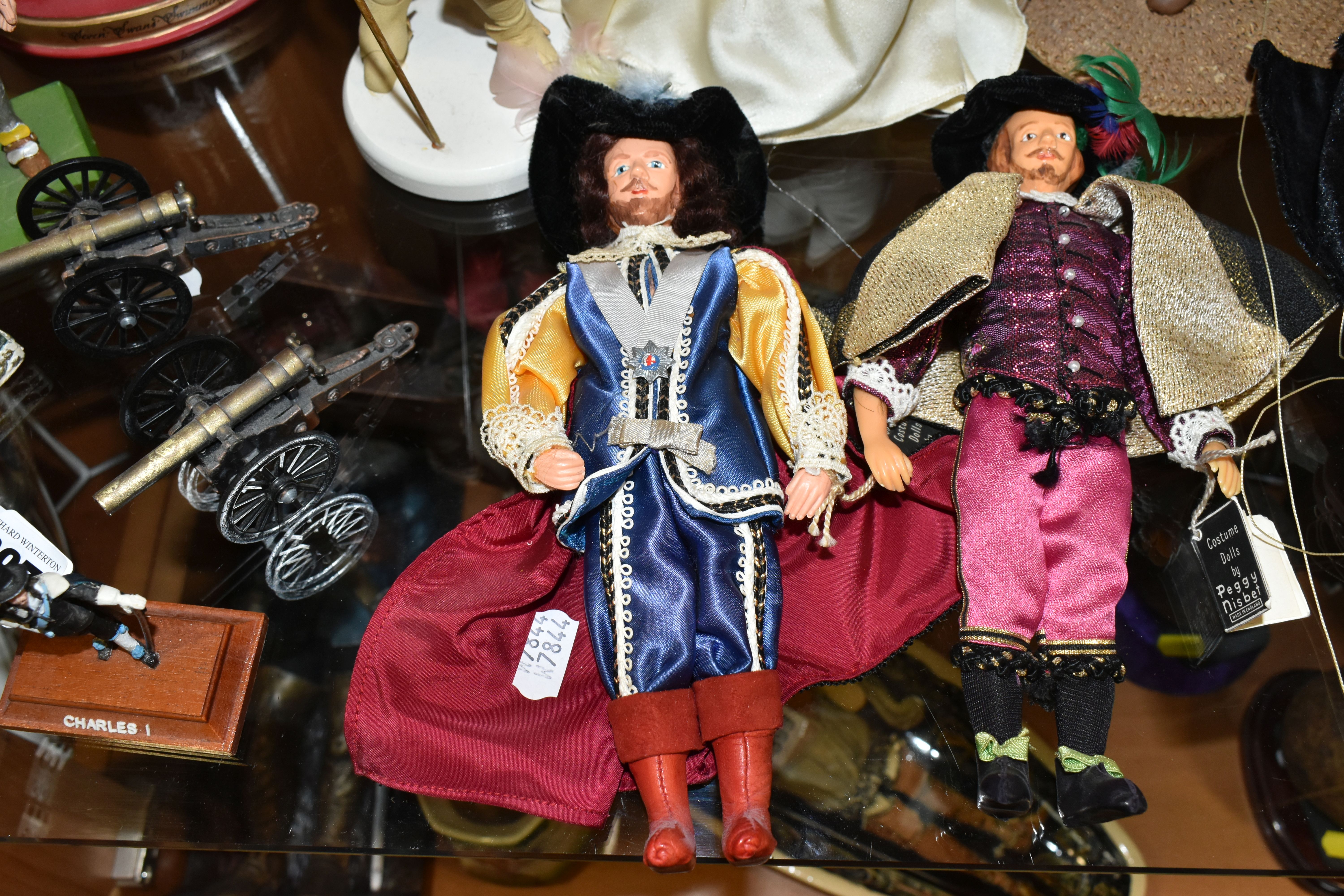 A COLLECTION OF KING CHARLES I THEMED PUPPETS AND DOLLS, ETC, including Devereaux Models of - Image 2 of 12