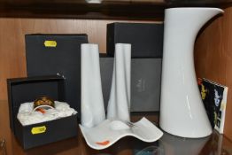 A COLLECTION OF BOXED ROSENTHAL TABLEWARE, comprising a Studio-Line egg cup, a Studio-Line juice