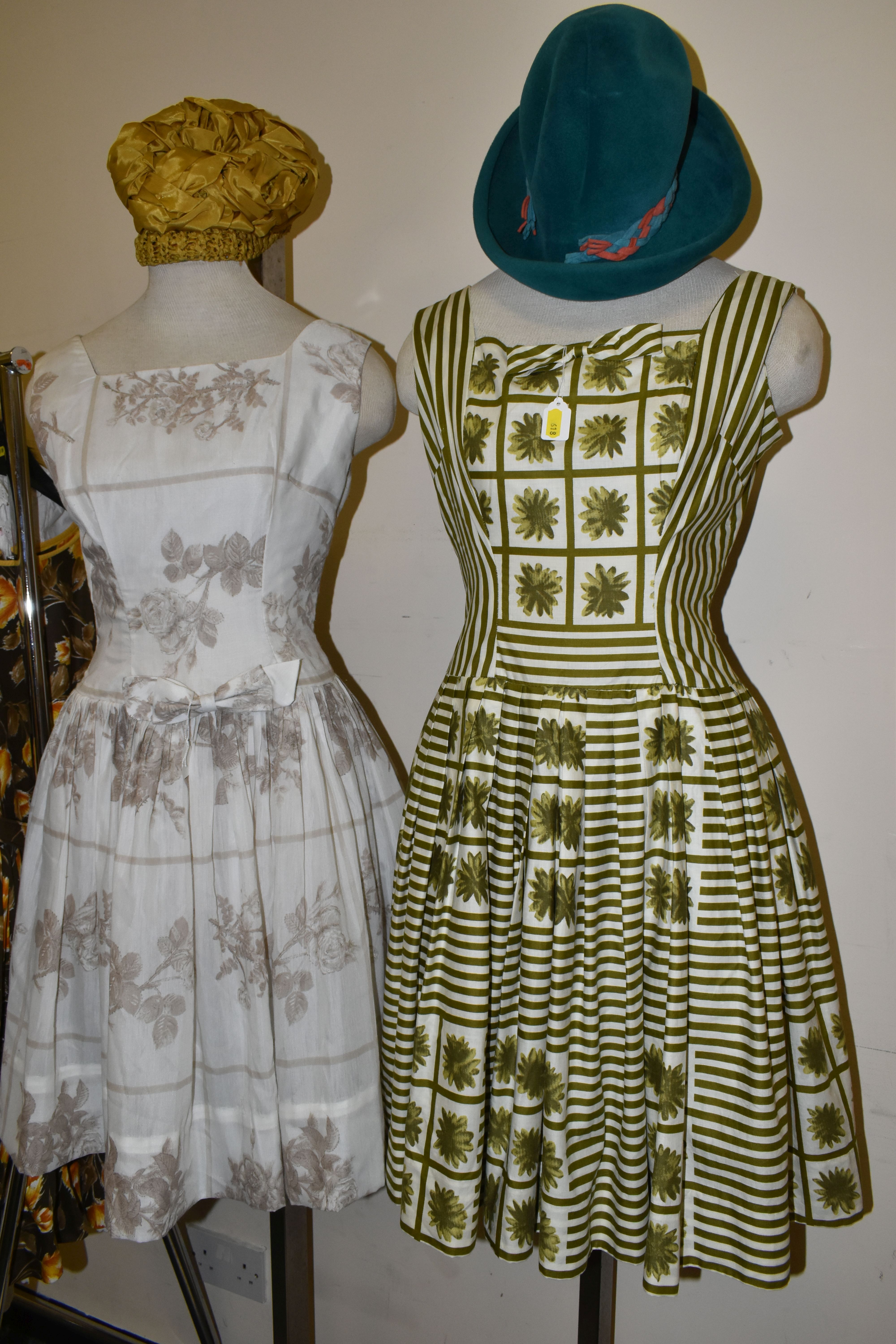 A COLLECTION OF EARLY 20TH CENTURY BABY CLOTHES AND MID TWENTIETH CENTURY DRESSES, comprising - Image 3 of 14