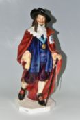 A LARGE ROYAL DOULTON LIMITED EDITION PRESTIGE FIGURE 'KING CHARLES I', HN3459 No. 222 of 350 of the